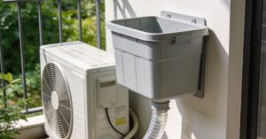 Pojemnik na skropliny klimatyzacji balkon: jak skutecznie odprowadzić wodę?