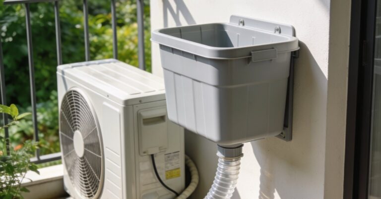 Pojemnik na skropliny klimatyzacji balkon: jak skutecznie odprowadzić wodę?