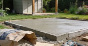 Gotowy beton w workach na fundament: mocna mieszanka B25 do słupków
