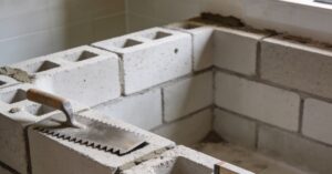 Zabudowa wanny bloczkami: jak solidnie obudować wannę w łazience?